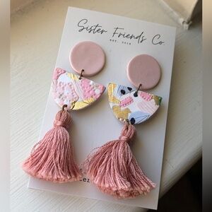 Handmade Clay Earrings Lot